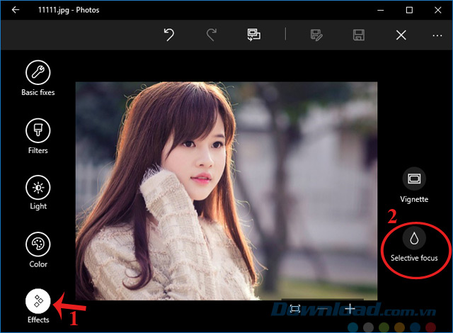 Lấy nét một điểm Lấy nét một điểm