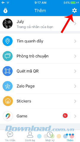 Biểu tượng cài đặt
