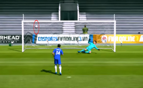 Dứt điểm vào góc chết game FIFA Online 3 New Engine Dứt điểm vào góc chết game FIFA Online 3 New Engine