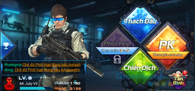 Tham gia chiến dịch