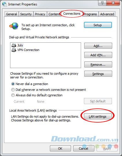 LAN Settings