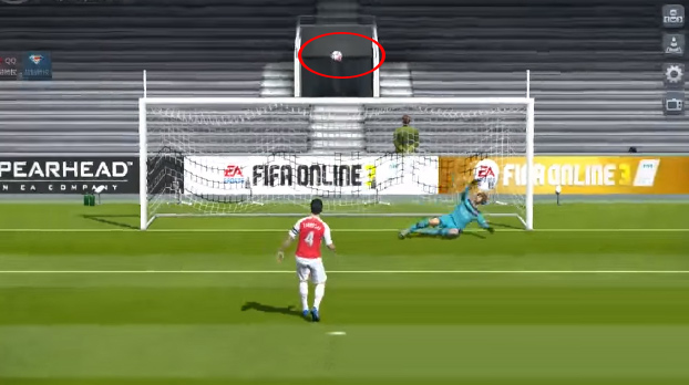 Đá pen trong game FIFA Online New Engine Đá pen trong game FIFA Online New Engine