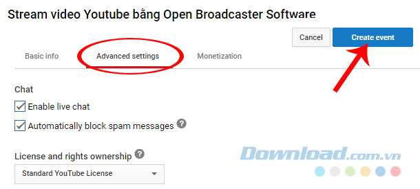 Cách dùng OBS stream video lên youtube Cách dùng OBS stream video lên youtube
