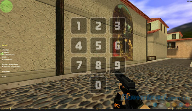 Mua súng trong game CS trên điện thoại