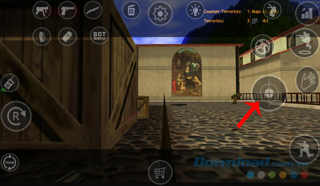 Xem người chơi khác sau khi chết trong game CS