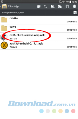 Cài và chơi game CS trên điện thoại