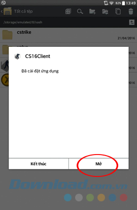 Cài đặt game Half life cho Android