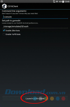 Chơi game Half Life trên điện thoại
