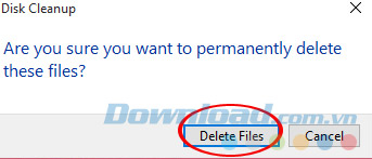 Xác nhận xóa file