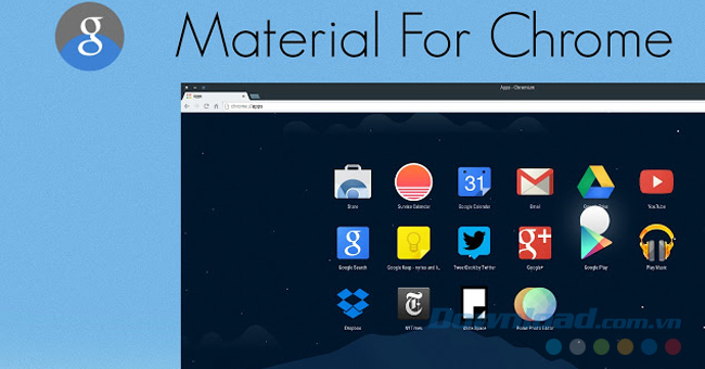 Cách kích hoạt giao diện Material Design mới trên Chrome - Download.vn