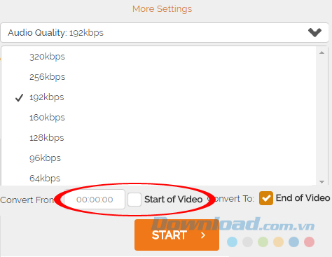 Chuyển định dạng video Youtube