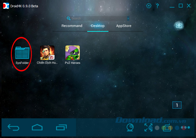 Cài tiếng Việt cho Droid4X Cài tiếng Việt cho Droid4X
