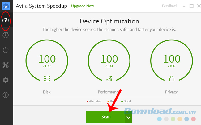 Tăng tốc máy tính bằng phần mềm Avira System Speedup Tăng tốc máy tính bằng phần mềm Avira System Speedup