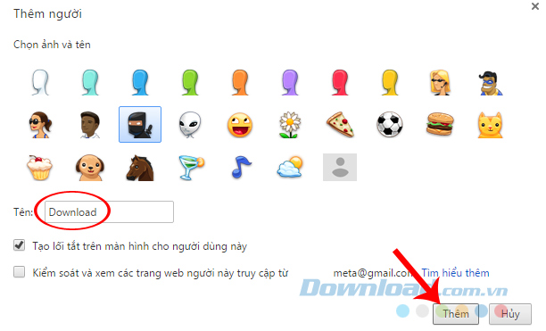 Sử dụng nhiều tài khoản trên Chrome Sử dụng nhiều tài khoản trên Chrome