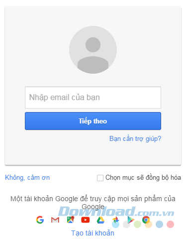 Đăng nhập nhiều tài khoản trên Chrome Đăng nhập nhiều tài khoản trên Chrome