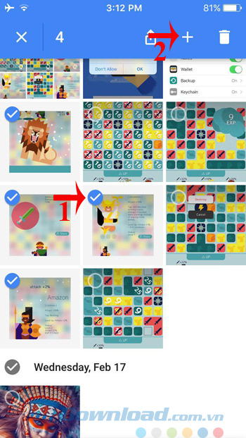 Chọn ảnh Chọn ảnh