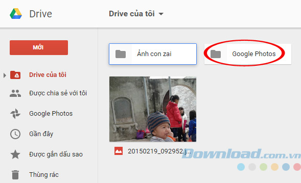 Tạo Google Photos Tạo Google Photos
