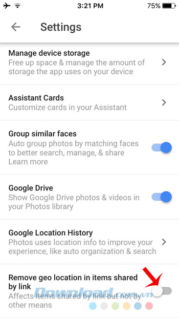 Xóa vị trí địa lý khỏi ảnh Xóa vị trí địa lý khỏi ảnh
