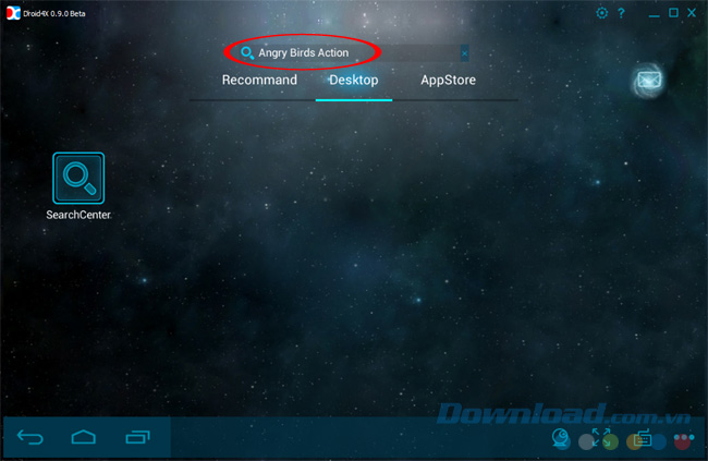 Cài game Angry Birds Action trên máy tính
