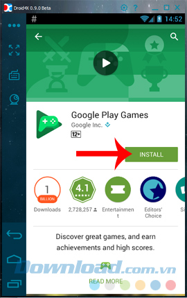Cài game Angry Birds Action vào máy tính
