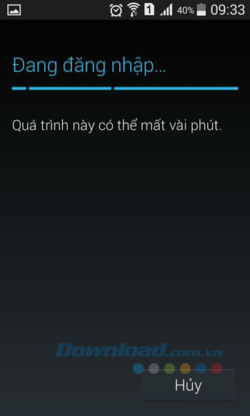 Gmail-dang-dang-nhap Đang đăng nhập tài khoản