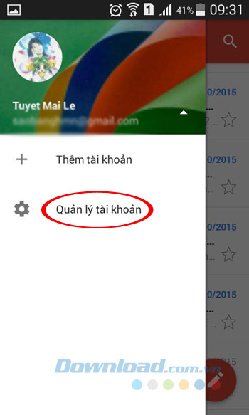 Quản lý tài khoản Quản lý tài khoản