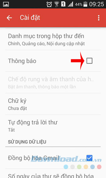 Tắt thông báo Tắt thông báo