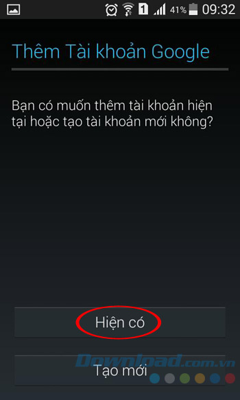 Thêm tài khoản Google Thêm tài khoản Google