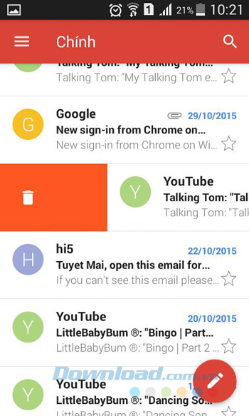 Tác vụ xóa Tác vụ xóa