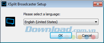 Cài đặt phần mềm stream video XSplit Broadcaster