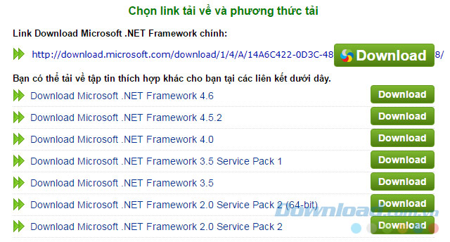 Download Microsoft .NET Framework