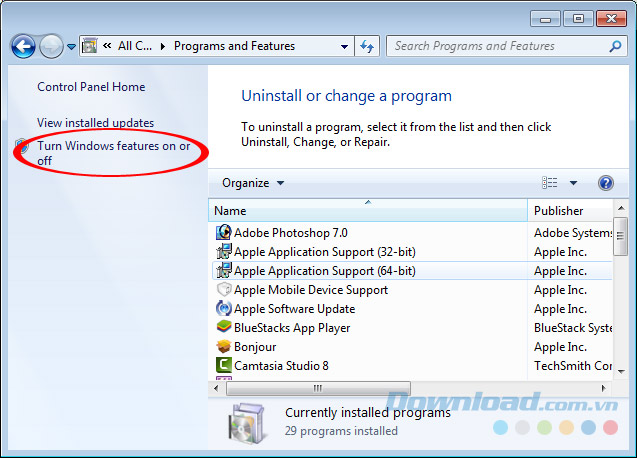 Xóa .NET Framework trên máy tính