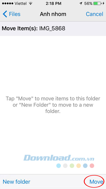 Di chuyển ảnh Di chuyển ảnh