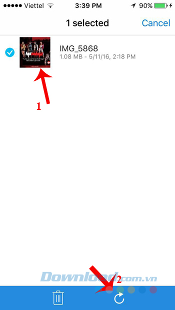 Khôi phục file Khôi phục file