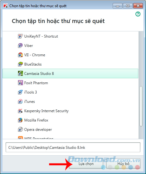 Quét virus bằng phần mềm Kaspersky Internet Security Quét virus bằng phần mềm Kaspersky Internet Security