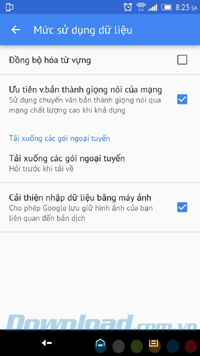 Cài đặt Google Translate