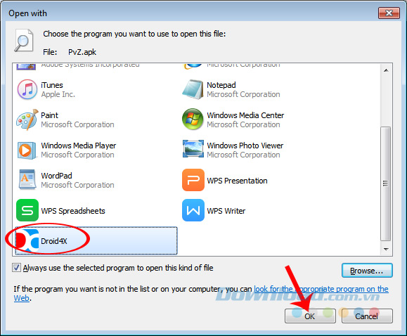 Cài game vào Droid4X Cài game vào Droid4X
