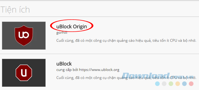 Phân biệt extension giả trên máy tính