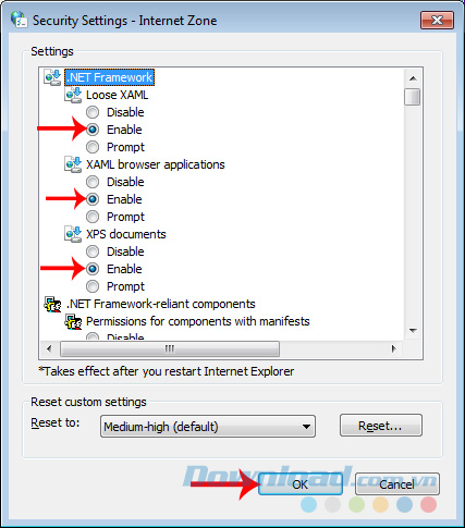 Không download được Flash Player
