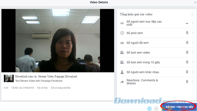 Kết thúc video Kết thúc video