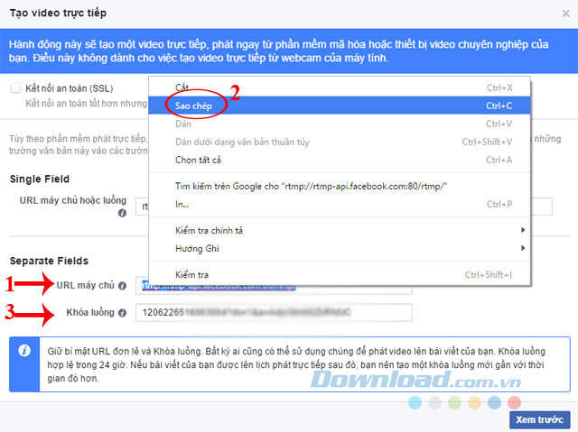 Sao chép URL Sao chép URL