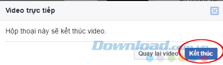 Xác nhận kết thúc video Xác nhận kết thúc video