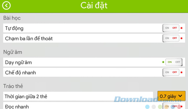 Cài đặt Monkey Junior