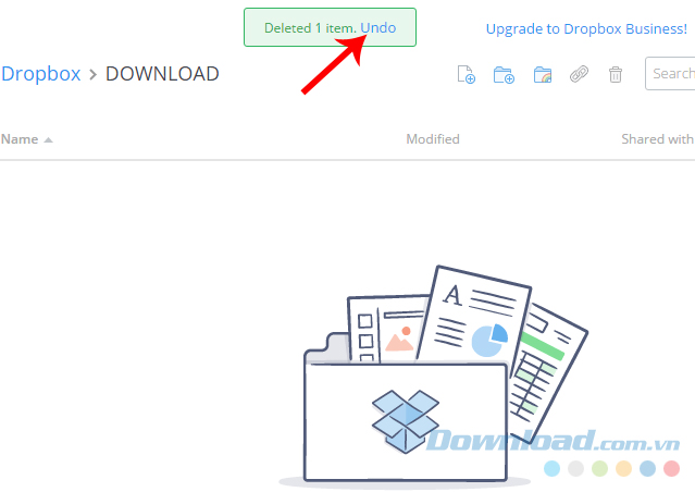 Hồi phục dữ liệu Dropbox Hồi phục dữ liệu Dropbox