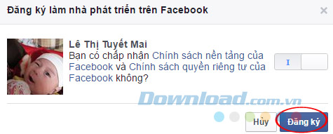 Đăng ký làm nhà phát triển