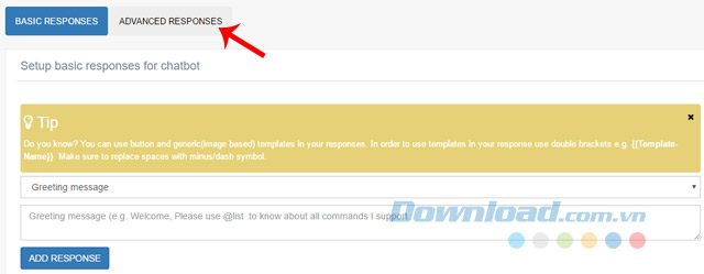 Thiết lập nâng cao