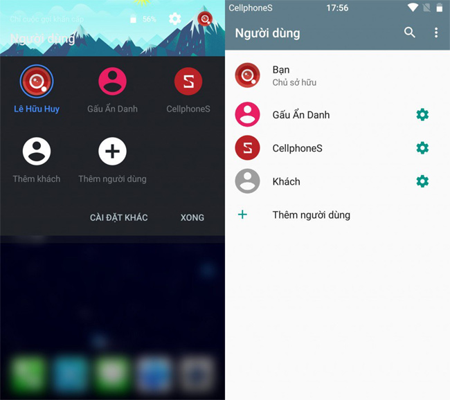 Các tính năng của xOS