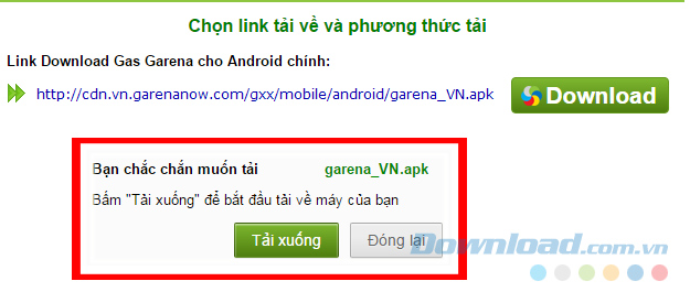 Download Gas Garena cho máy tính Download Gas Garena cho máy tính