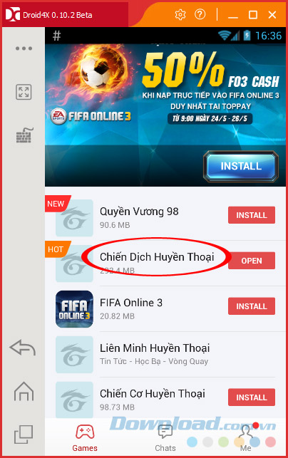 Cách dùng Garena trên giả lập Cách dùng Garena trên giả lập