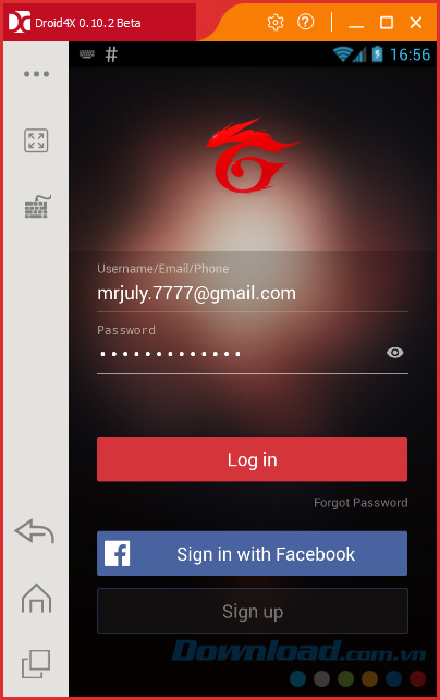 Tài khoản Gas Garena Tài khoản Gas Garena